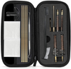 Gun Cleaning Kit for .223/5.56 Rifle with Bore Chamber Brushes, Brass, Jags, Rods And Gun Cleaning Pick in Portable Compact Case -Black