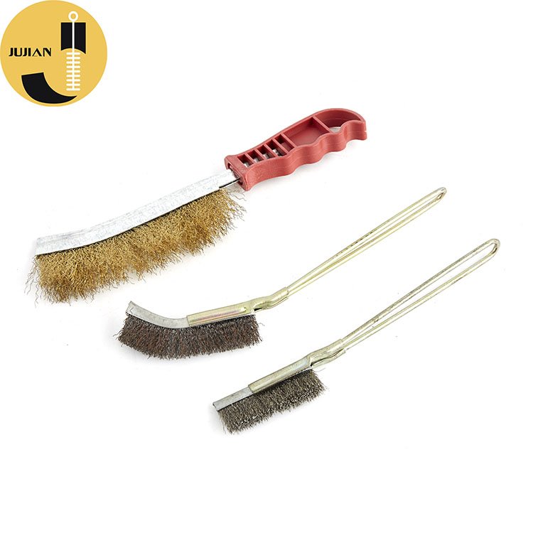 KB02 Crimped Wire Brush with Handle